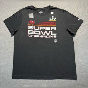 Nike Tampa Bay Buccaneers Super Bowl LV Champions Gray XL T-Shirt NFL